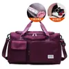 Bolsa de Viagem feminina portátil grande capacidade leve portátil armazenamento viagem curta distância natação fitness masculina estudantil bolsa de bagagem
