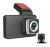Grabadora de conducción H91 de 4 pulgadas con doble lente HD y grabación dual, imagen de marcha atrás, DVR para coche
