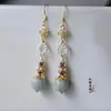 Los Pendientes y Ganchos de Oreja Más Vendidos de Zizai Sheng para Mujeres en las Dinastías Song y Ming, Accesorios de la Dinastía Han, Nuevos Pendientes de Diseño de Nicho de Honglou