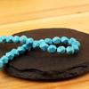 Cuentas para cara de disco duro turquesa al por mayor DIY turquesa sintética optimizada hilo de mano para pulsera cuentas sueltas accesorios de joyería semiacabados