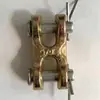 Conector H para corrente de içamento/fivela de anel duplo/conector de corrente tipo H/fivela de conexão garra tipo X anel duplo