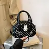 Versión Coreana Lindo Dibujo Animado Conejo Bolso Pequeño para Mujer 2026 Nuevo Estilo Estilo Universitario Mochila Estampado de Puntos Bolso Tote Pequeño Sin
