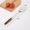 Espátula de acero inoxidable 201 juego de utensilios de cocina mango de madera pala para saltear cuchara de sopa Colador cuchara para cocinar utensilios de cocina