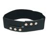 Cinturón ancho para mujer, decorativo, vestido, cintura elástica, accesorios de sello, falda, abrigo, cinturón elástico, cintura negra, todo a juego, primavera
