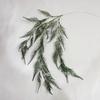 Efeito de manchado em flor de plástico não retorna, não muda a cor verde de casamento planta verde pequena e fresca material de folha grama crescente névoa