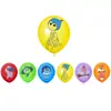 Fuerza Secreta de la Mente 2 Tema Fiesta de Cumpleaños Decoración Bandera de Cumpleaños Globo Tarjeta de Pastel Inside Out 2