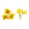 Horquilla de Flor de Narciso Simulado Guirnalda Accesorios para Sesión de Fotos DIY Decoración para el Hogar Pequeña Fresca Flor de Recuerdo para Salón de Bodas