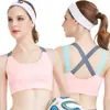 Novo Sutiã Esportivo Colete Costas Cruzadas Costas Bonitas Sem Aro Profissional À Prova de Impacto Corrida Fitness Yoga Sutiã Roupa Íntima para Mulheres