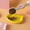 Tazón de Plástico para Gatos para Comer, Tazón de Comida para Gatitos, Bandeja para Snacks de Comida en Lata, Plato para Gatos, Tazón para Mascotas, Plato para Gatos, Tazón de Comida para Gatos