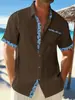 Camisa de Manga Corta Casual a Cuadros de Anacardo para Hombre Transfronteriza Europea y Americana de Moda de Verano 2025 en Amazon