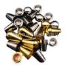 Punto directo de fábrica ABS plástico chapado con capucha colgante Campana accesorios para equipaje ropa hebilla de cuerda hebilla de ajuste hebilla