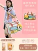 Bolsa de viagem para viagens curtas para mulheres, bolsa grande, bolsa transversal, bolsa fofa para maternidade, bolsa de mão para viagem de negócios, pode ser acoplada a uma mala de rodinhas
