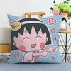 Almohada de Caricatura de Cereza Estilo Anime, Funda de Cojín para Cabecera de Cama de Niña Linda, Almohada para Siesta, Almohada de Coche, Personalizable con Tu Propia Imagen