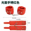 Esposas de superficie lisa Jiuai, juguetes sexuales, set SM, cama de bondage SM0 accesorios, productos eróticos para adultos