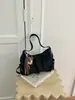 Bolso Tote de Hombro Único Estilo Nuevo 2026 para Mujer, Lindo y Moderno con Hebilla de Cinturón, Bolso Grande de Hombro Cruzado de Moda para Viajes Diarios