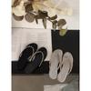 2023 Nuevo Estilo de Verano Moda K Chanclas de Suela Plana Antideslizantes Zapatos de Playa para Mujer Chanclas de Uso Exterior a la Moda