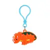Chaveiro Pingente Novo Dinossauro Transfronteiriço Acessório de Borracha Macia PVC DIY Desenho Animado Presente Infantil Ornamento Pendurado da Moda