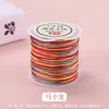 No. 72 Hilo de Cuerda de Jade y Hilo de Jade para Tejer, Pulsera de Cuerda Trenzada Hecha a Mano para DIY, Hilo de Cuerda Trenzada de Tienda de Oro, Venta Directa del Fabricante