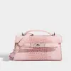 Bolsa de Mão Texturizada Niche Francesa 2026 Nova Bolsa Feminina Elegante Simples Bolsa Transversal Popular Casual Pequena Quadrada