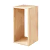 Expositor de Creación Ambiental para Jardín de Infantes Área de Arte Manualidad Tipo de Poste Único Ahorro de Espacio Móvil Pintura Estante Plegable de Madera Maciza