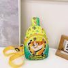 Nueva Bolsa Infantil de Dibujos Animados Wangwang para Niños y Niñas, Casual, Combinable con Todo, de Hombro Cruzada, para Cambio al Aire Libre, Mochila de Pecho
