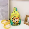 Bolsa de Caricatura Nueva de Este Año para Niños Moda Anime Monedero Niños y Niñas Ocio al Aire Libre Hombro Cruzado Mochila Pequeña