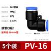 Traqueia Quick Joint PU Straight Through PG Diâmetro Variável PE Tee PEG Pneumático de Alta Pressão Inserção Rápida Junta de Vapor 6 8 10mm