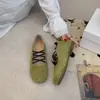 Zapatos Planos Mary Jane con Tira Cruzada y Punta Redonda 2026 para Mujer, Suela Suave, Estilo Delicado, Zapatos Bajos Vintage de Gamuza