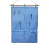 Bolsa Colgante de Almacenamiento Minimalista Estilo Japonés Colgante de Pared para Almacenamiento Multicapa para Dormitorio de Estudiantes con 3 Compartimentos