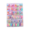Pinza Pequeña para Bebé Set Infantil Pasador Mini Pinza para el Cabello Infantil Elástica No Dañina Goma Pequeña Accesorio para el Cabello