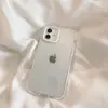 Nuevo Estilo Simple Marco Tres en Uno Manzana 12Mini Cubierta Total 14Plus Funda para Teléfono 11Pro Color Caramelo 13Max