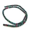 Nova pedra natural 2 * 4mm ábaco contas frisado contas soltas feitas à mão diy pulseira colar brincos joias acessórios atacado