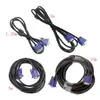 3 5Línea VGA 1.5M-10M Monitor de computadora TV Proyector Cable de video HD Portátil