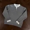 Marca Americana Moderna Transfronteiriça Suéter Retrô Falso Duas Peças Patchwork Gola Redonda Masculino e Feminino Outono Preguiçoso Solto Tricô de Casal
