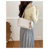 Bolso de mano casual de estilo coreano transfronterizo para mujer, nuevo modelo 2026, alta calidad, elegante, versátil, bolso de hombro para debajo del brazo
