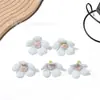 Cabeza de Flor Simulada de 2.8cm Flor Pequeña Multicolor Cabeza de Flor de Margarita Nuevo Material Hecho a Mano DIY para Joyería Accesorios para el Cabello