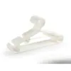 Cabides Plásticos Coloridos Antiderrapantes para Crianças, Cabides Sólidos para Roupas de Bebê, Cabides Sem Marcas para Bebês e Crianças