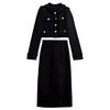 Terno espesso estilo Chanel! QF1645 nova moda feminina estilo coreano dez ou três linhas moda feminina fornecimento ao vivo novo atacado