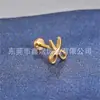 Clip para Oreja, Uña de Labio para Hombre y Mujer de Moda, Corea del Sur, Celebridad Cibernética, Temperamento, Tijeras Tridimensionales, Hebilla de Oreja de Temperamento Avanzado, Oreja