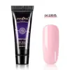 Cola de extensão de nail art suporte UV sólido sem papel Extensão rápida Cola modelo de cristal cola de cristal de fototerapia de unhas 15ml