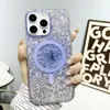 Funda Magnética Brillante de Fragmento para Teléfono Móvil para Apple 16promax Tendencia 15 Caída 11 Moda 16 Creativo 12