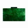 Bolsa de Noite Acrílica Perolada Feminina de Comércio Exterior Transfronteiriço, Bolsa de Mão Clutch de Ombro Único Transversal para Banquete de Casamento