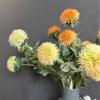 En stock, venta al por mayor, clavel, flor artificial, diente de león, hogar, sala de estar, flor falsa suave, fotografía de boda, arreglo floral decorativo