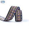 Jacquard bordado con cinta de poliéster, accesorios para prendas, sombreros, cinturones, textiles para el hogar, almohadas y bolsos.