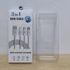 Cable de Datos Trenzado Macaroni 66W Adecuado para Apple Huawei Carga Rápida Cable de Carga Tres en Uno