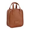 Bolso de mano de PU, neceser, viaje, gran capacidad, alto valor, moda, retro, impermeable, resistente a las manchas, bolsa de almacenamiento simple