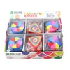 Borradores de Colores, Forma de Flor, Redondos, Triangulares, Papelería de Colores Arcoíris, Regalo del Día del Niño para Estudiantes