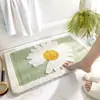 Tapete de Baño Temu Transfronterizo Imitación Cachemir, Engrosado, Absorbente de Agua, Antideslizante, Tapete Resistente al Desgaste para Puerta de Entrada