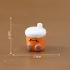 Micro-Paisaje Creativo Sanación Animal Pequeño Croissant Sol Partículas Lindas Decoración DIY Accesorios para Colgar Mini Adornos Pequeños