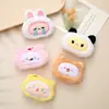 Colgante de Oso y Conejo de Dibujos Animados Muñeco de Peluche Accesorios Muñeca Corazón de Niña Linda Broche Accesorios Accesorios para Manualidades